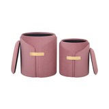 thumbnail of Hocker Colene 100 2er-Set Altrosa