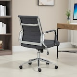 thumbnail of SVITA OFFICE COMFORT bureaustoel draaistoel directiestoel stoffen bekleding donkergrijs