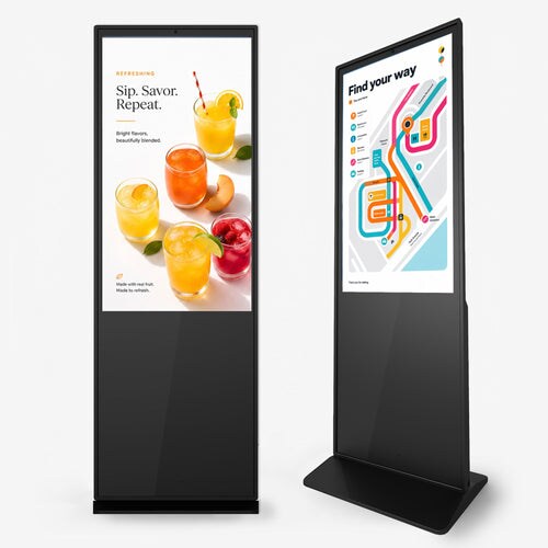 "XORO MegaPAD Signage 43T – 43"" Full-HD Digital Signage mit Infrarot-Touchscreen Android 11 WLAN & Fernverwaltung"