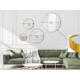 thumbnail of Espelho de parede Elsie brilho dourado/L