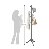 thumbnail of COSTWAY 175 cm Soporte para abrigos con 8 ganchos,