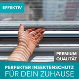 thumbnail of Fliegengitter Insektenschutz Dachfenster Plissee Alurahmen Bausatz,Farbe:braun (RAL8001),Größe (Breite x Höhe):80 x 160 cm (Profile auf Maß)