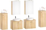 thumbnail of Badezimmermöbel-Set Spiegelschrank Waschtisch Schrank Eiche Dekor V-90.59-03
