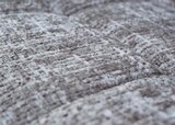 thumbnail of Décoshop26 - 360° drehbarer Esszimmerstuhl mit braunem Chenille-Stoffbezug und mattschwarzen Stahlbeinen 04_0009896