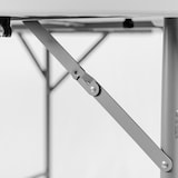 thumbnail of Mesa Plegable Redonda Efecto Granito Blanco Ø122x74cm 7house