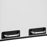 thumbnail of SVITA TM2X15 Mülleimer 30 Mülltrennsystem Abfalleimer mit Fächern Weiß