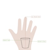 thumbnail of BIOZOYG Schnapsbecher aus Papier 3920 Stück 40 ml weiß - Pappbecher Beschichtet Party Zubehör Einwegbecher Messen, Events, Verkostung