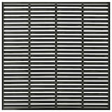 thumbnail of Valla de lamas WPC gris oscuro 180x180 cm