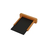 thumbnail of METRO PROFESSIONAL Gastro Tischaufsteller mit Kreidetafel, Teakholz, 23.3 x 20 x 6 cm, braun
