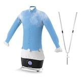 thumbnail of CLEANmaxx Bügler mit Dampffunktion  für Hemden & Blusen + Bügler-Aufsatz für Hosen - silber/schwarz