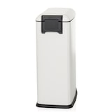 thumbnail of Cestino per rifiuti / Pattumiera CLEAN SLIM 20L acciaio bianco hjh OFFICE