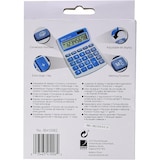 thumbnail of ibico Tischrechner 208X IB410062 8Zeichen Solar/Batterie weiß/blau