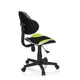 thumbnail of Kinderschreibtischstuhl / Kinderstuhl KIDDY GTI-2 Stoff schwarz / grün hjh OFFICE