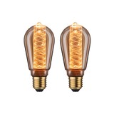 thumbnail of Paulmann Inner Glow Edition Bundle Ampoules LED E27 230V 2x230lm 2x4W 1800K Doré torsadée 5068