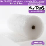 thumbnail of Lot de 20 rouleaux de film GROSSES BULLES d'air largeur 1m x longueur 25m - gamme Air'Roll  STRONG