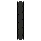 thumbnail of vidaXL Bartafelpoten 2 st U-vormig 40x(100-101) cm staal zwart