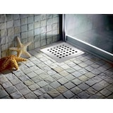 thumbnail of Bodenablauf Edelstahl 150x150mm Hofablauf Terrasse Duschablauf Badablauf DN 50