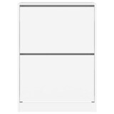 thumbnail of vidaXL Schuhschrank mit 2 Klappen Weiß 80x42x108 cm