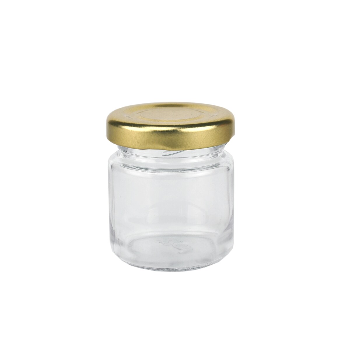 28er Set Sturzglas 53 ml To 43 goldener Deckel incl. Diamant Gelierzauber Rezeptheft