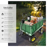 thumbnail of tectake carretto con superficie d’appoggio per carico max. 550 kg - 401418