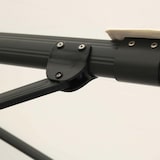 thumbnail of Parasol déporté 3 x 3m inclinable rotatif en aluminium écru - Oviala