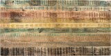 thumbnail of Esstisch 200 x 100 cm Mango massiv vielfarbig gerade Kanten Spider-Gestell Schwarz LIBRO
