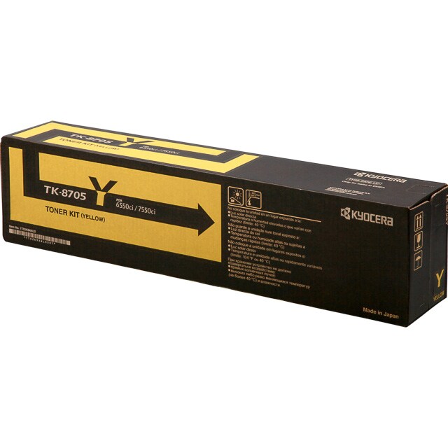 Laser/Kopierer KYOCERA TK8705Y KYOCERA TA6550I TONER YELLOW