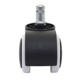 thumbnail of 5er-Set Universalrollen HWC-L92, Bürostuhl-Rollen Stuhlrollen Möbelrolle Hartbodenrollen, Ø 11mm