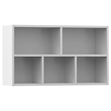 thumbnail of vidaXL Boekenkast/dressoir 50x25x80 cm bewerkt hout wit