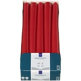 thumbnail of METRO Professional Dinerkaarsen, paraffine, 2.2 x 24 cm, ca. 7 uur, rood, 10 stuks