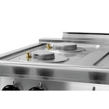 thumbnail of Gasfornuis MFG 7340 | 6 Kookpitten | 3x 3.5kW + 3x 6kW | Elektrische Oven | 2/1 GN | 6kW | 1200x700x910(h)mm