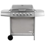 thumbnail of vidaXL Gasbarbecue met 6 branders zilverkleurig