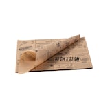 thumbnail of Einschlagpapier fettabweisend 33x23 cm Braun – 5000 Blatt | FRITZTOWN DELI Paper | Burgerpapier | Sandwichpapier  |  Verpackungspapier Lebensmittel