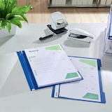 thumbnail of Leitz Cartellina Standard in Polipropilene 30% Riciclato, Formato A4, Capacità fino a 60 Fogli 80 gr/mq, Confezione da 25, Blu, 41910135