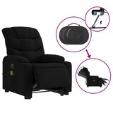 thumbnail of vidaXL Elektrischer Massagesessel mit Aufstehhilfe Schwarz Stoff