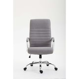 thumbnail of Silla de oficina Valais XL de tela Gris
