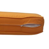 thumbnail of METRO PROFESSIONAL Outdoor Sofa Lounge-Set 3-tlg., Stahl/Polyester, 2 Sessel, 1 Tisch, gelb/gold