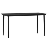 thumbnail of Helloshop26 - Ensemble de salle à manger de jardin meuble extérieur 5 pièces noir 02_0013847