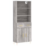 thumbnail of Helloshop26 - Buffet Sideboard Kommode Kleiderschrank Aufbewahrungsmöbel Organizer Küche Wohnzimmer Lounge hohe Sonoma-Eiche 69,5 x 02_0035484