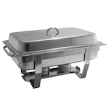 thumbnail of 11 tlg. SET Edelstahl Speisenwärmer Warmhaltebehälter Chafing Dish