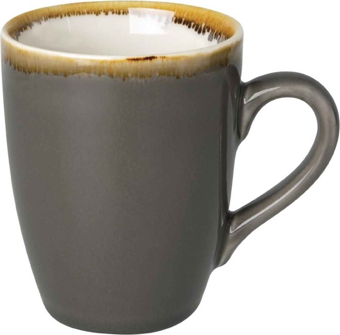 Olympia Kiln Kaffeebecher Rauch | 34cl | Porzellan | 12 Tassen