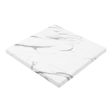 thumbnail of Stamp Reverdy Plateau 60x60 cm stratifié moulé décor marbre blanc 5657