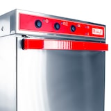 thumbnail of Romux® Lave-verres Professionnel 35x35 cm avec pompe de rinçage et détergent | Lave verre Industriel | Compact pour bars et restaurants