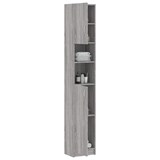 thumbnail of vidaXL Badezimmerschrank Grau Sonoma 32x25,5x190 cm Holzwerkstoff