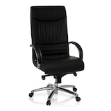 thumbnail of Bürostuhl / Chefsessel XXL F 400 Leder schwarz hjh OFFICE