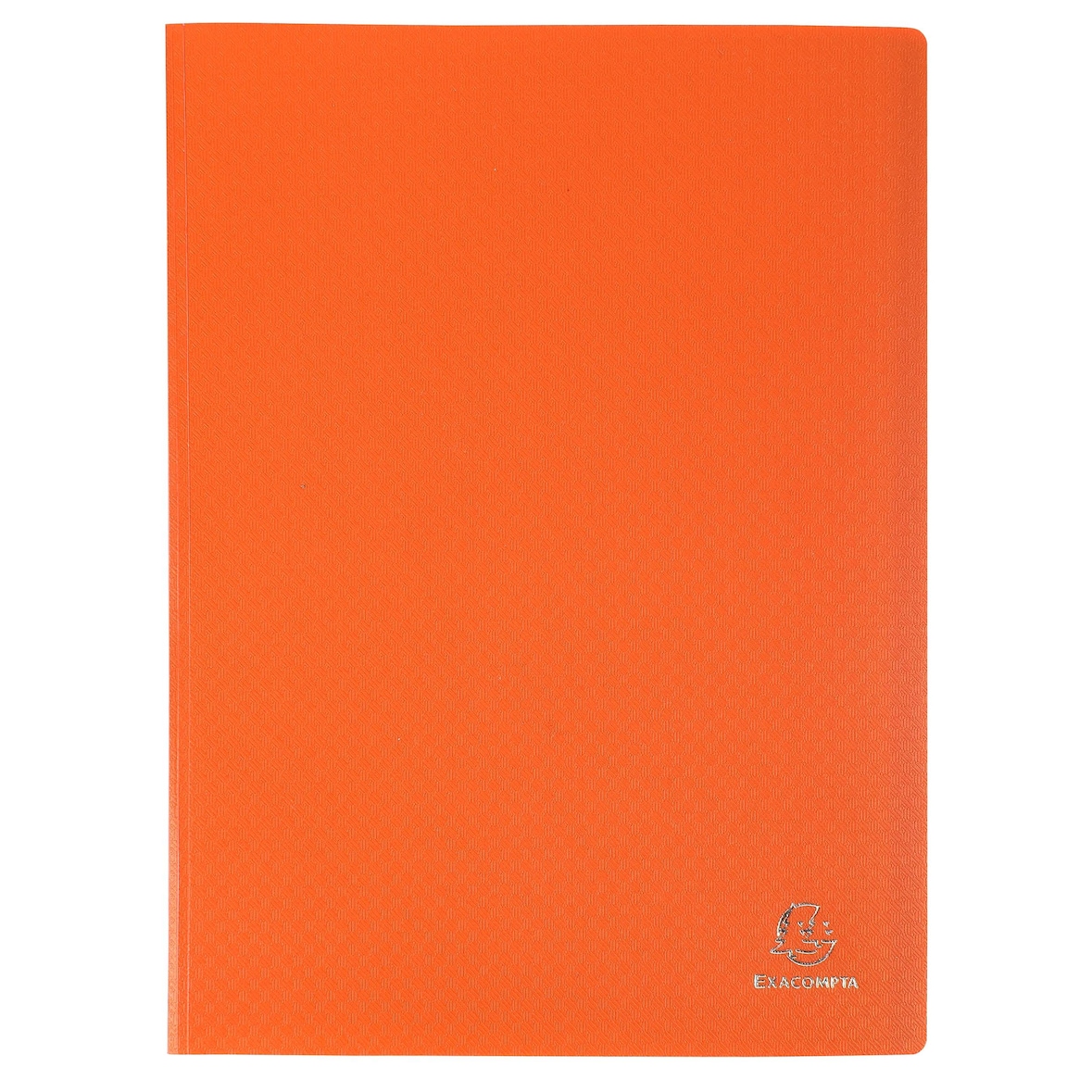 Exacompta 88824E 8x Sichtmappe aus PP 500µ, 80 transparenthüllen OPAK - A4 - Orange