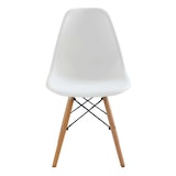 thumbnail of JULIETTE set di 6 sedie moderne con gambe in legno colore Bianco