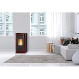 thumbnail of TJ - Estufa de Pellets Modelo Vera de 15 kW - Color Rojo