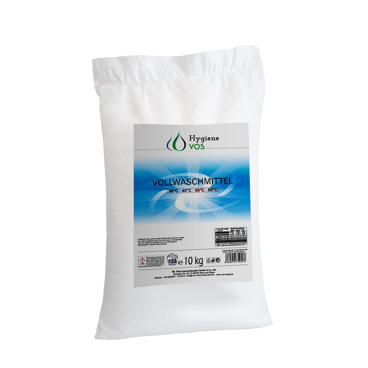 Hygiene VOS - Hochleistungs-Vollwaschmittel (10kg)