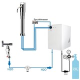 thumbnail of Tafelwassergerät BieTal® BT-30U Kühlung 3-Wege Zapfstelle Schanksäule Puls flach